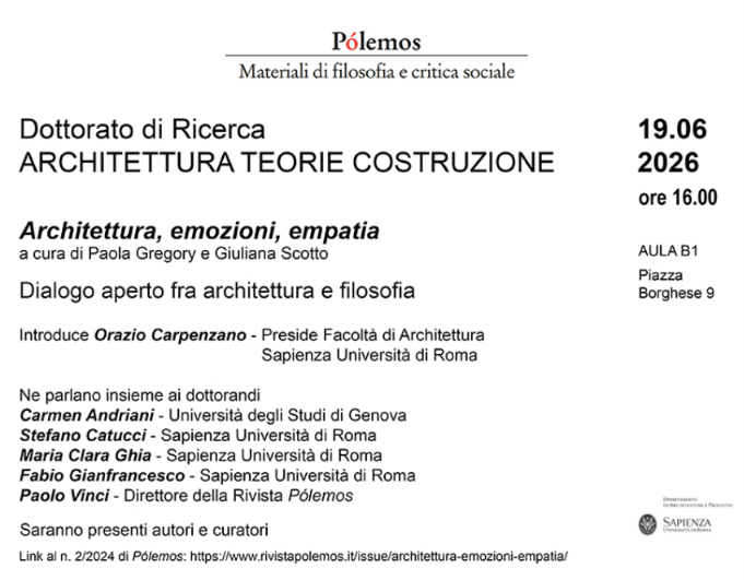 Architettura, emozioni, empatia